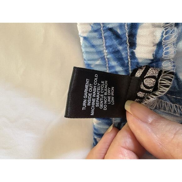 SOHO Apparel LTD Women's Large Wide Leg Pull 0n Summer Pants Elastic Waist Tie - Picture 8 of 15